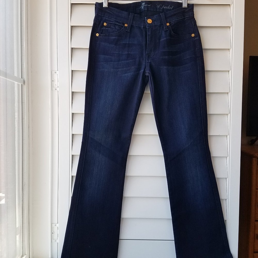 NWOT 7 For All Mankind 'A' Pocket Jeans Size 27